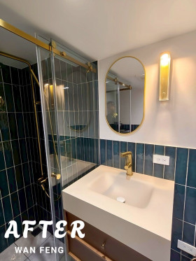 房屋修繕舊屋翻修套房改建統包工程磁磚防水水電鐵工鋁窗磁磚販售漏水壁癌