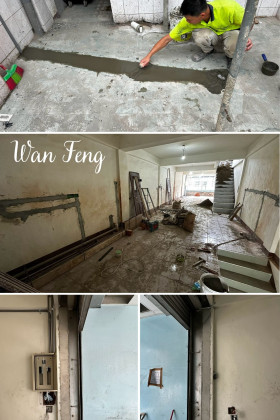 房屋修繕舊屋翻修套房改建泥作工程統包工程磁磚防水水電鐵工鋁窗